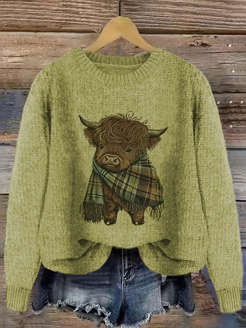 Pull Laine Bison mignon