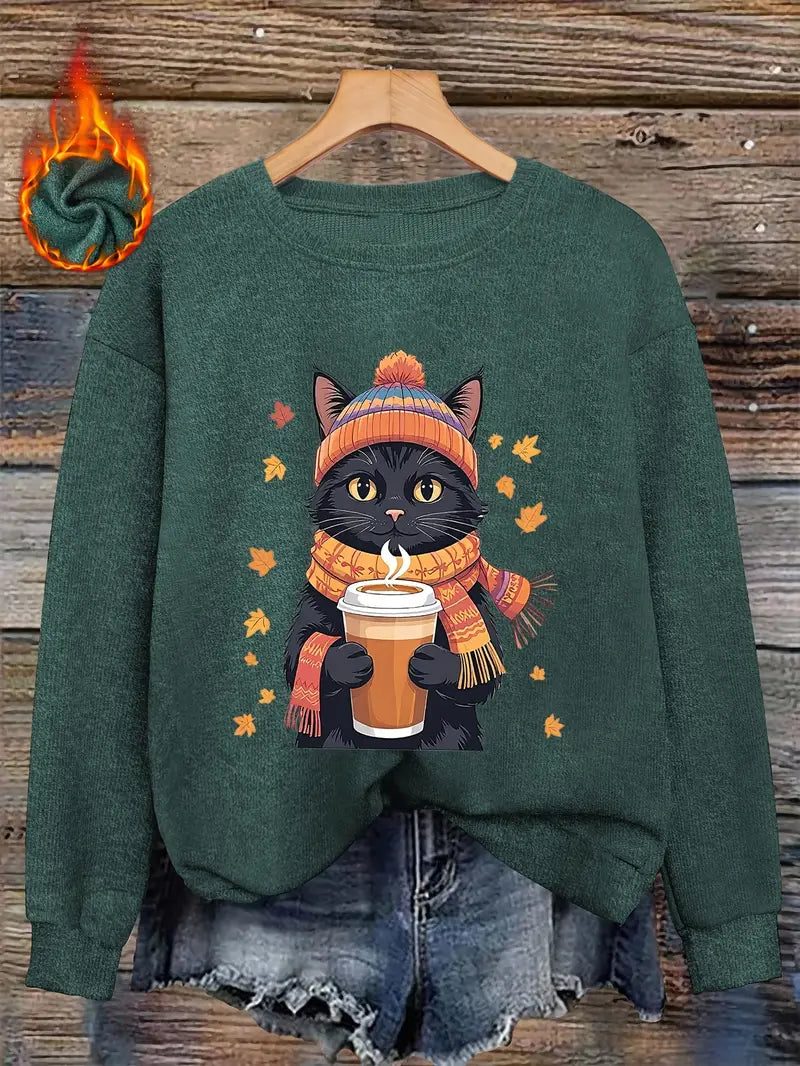 Pull en laine, Chat'leur