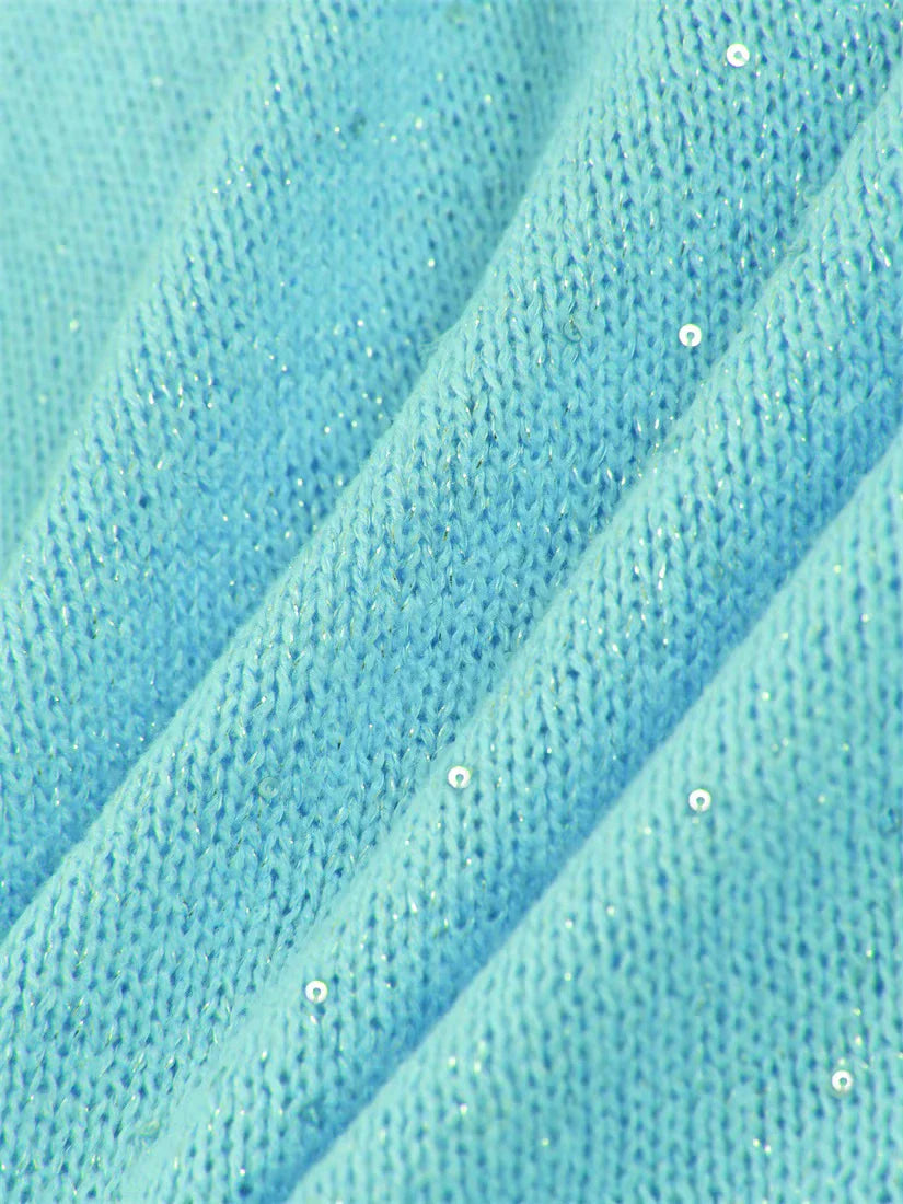 Top scintillant Soléa - Sky Blue