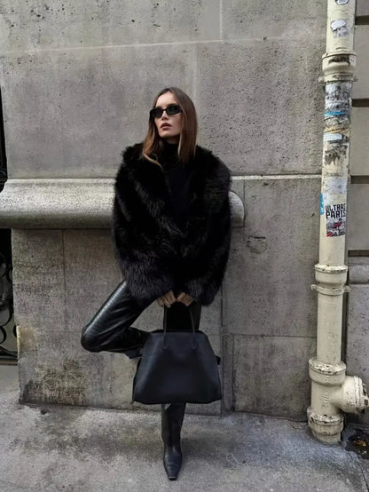 Veste Fourrure Chic