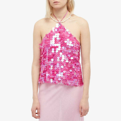 Top scintillant Serena – Rose