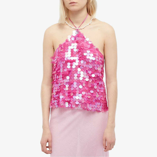 Top scintillant Serena – Rose