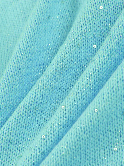 Top scintillant Soléa - Sky Blue