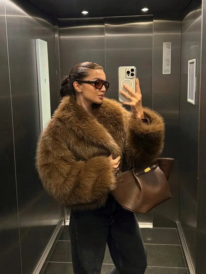 Veste Fourrure Chic