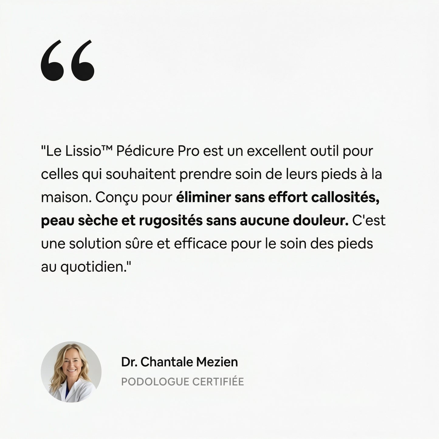 Lissio™ Pédicure Pro