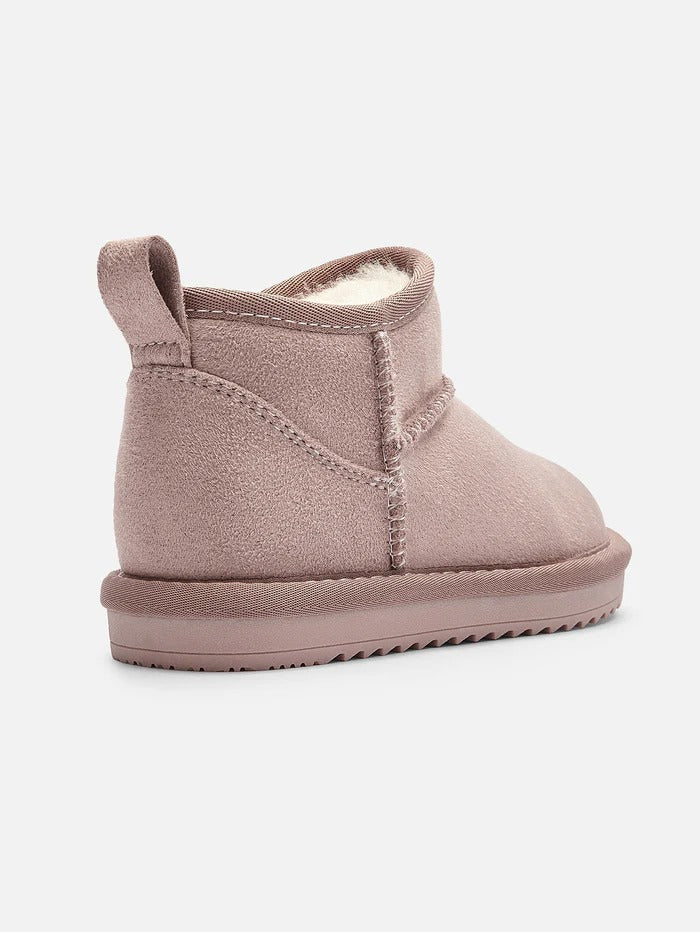 Long Fur-Lined Snow Boots for Kids