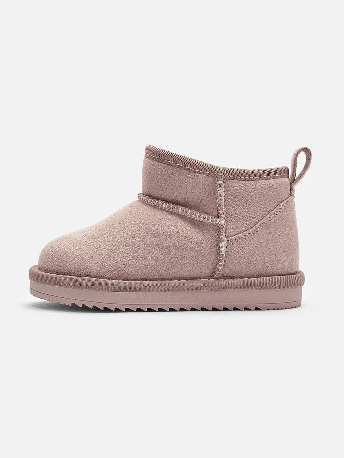 Long Fur-Lined Snow Boots for Kids